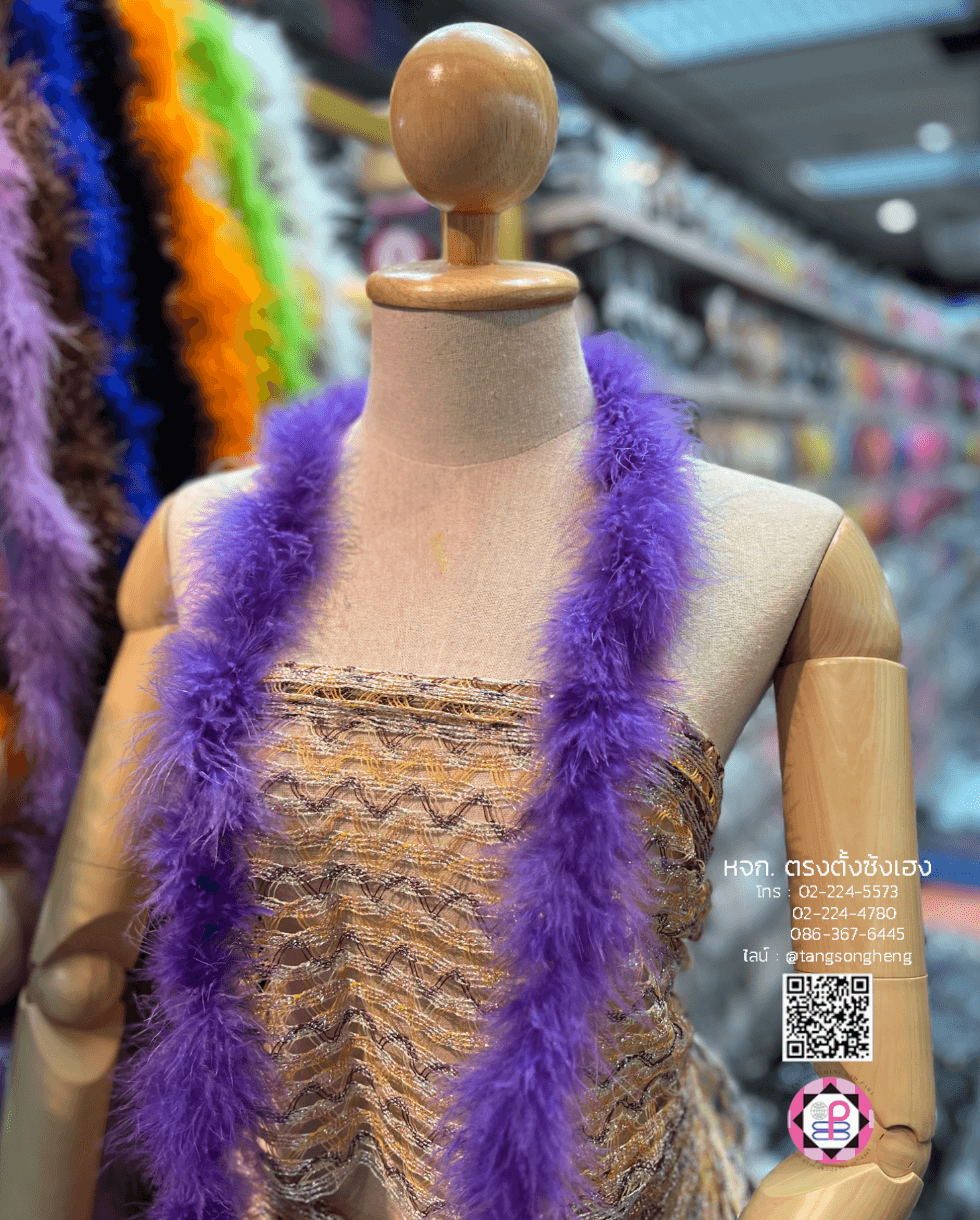 ขนนก, ขนไก่, ขนนกกระจอกเทศ, ตบแต่งเสื้อผ้า, คาบาเรต์, ขนมิ้ง, ขนเฟอร์, ขนมิ้งค์เฟอร์, อะไหล่เครื่องประดับ