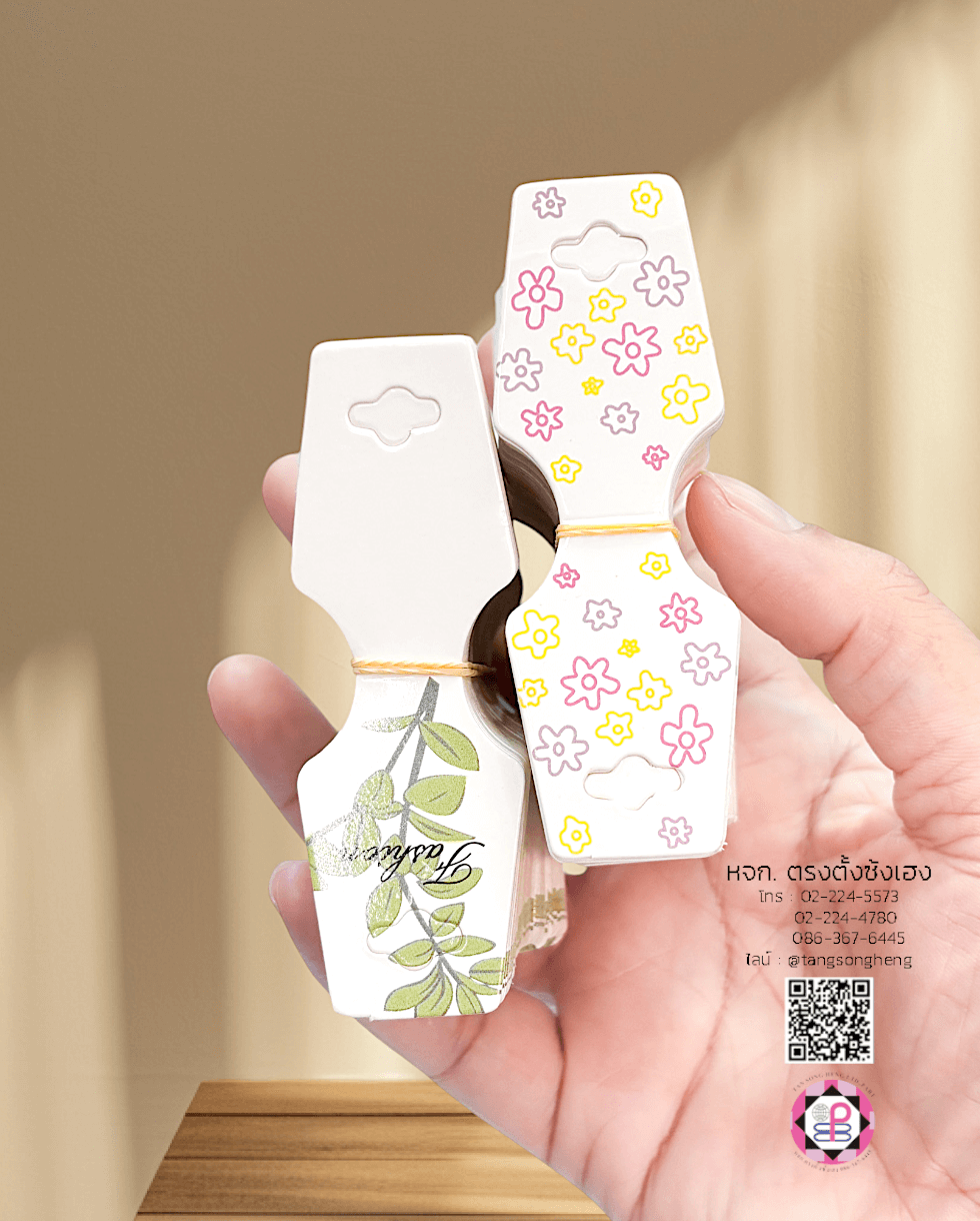 paper display card, headband display card, packing card, accessories display card, cute hair bow holder card, hang up holder card