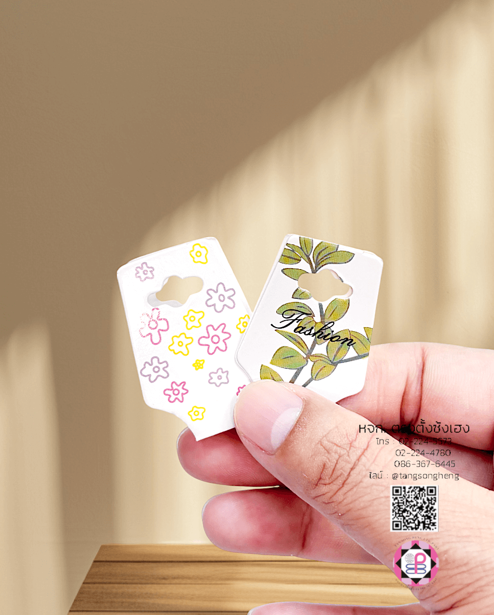 paper display card, headband display card, packing card, accessories display card, cute hair bow holder card, hang up holder card