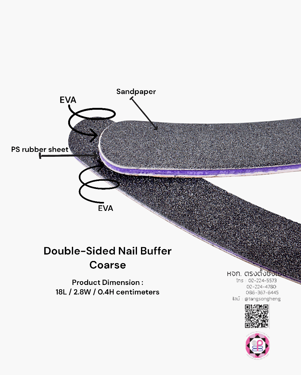 ตะไบแต่งเล็บเจล, ตะไบหยาบ, ตะไบขัดเล็บอะคริลิค, ตะใบขัดเล็บปอลม, ตะไบขัดเล็บเจล