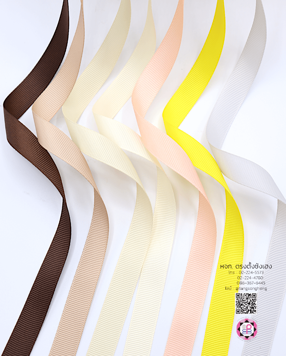 ริบบิ้นผ้ากรอสเกรน, ริบบิ้นผ้าฟูก, ริบบิ้นทำโบว์, ริบบิ้นเกาหลี, ริบบิ้นขายส่ง, ริบบิ้นราคาถูก, ริบบิ้นผูกกล่องของขวัญ, ริบบิ้นแต่งงาน