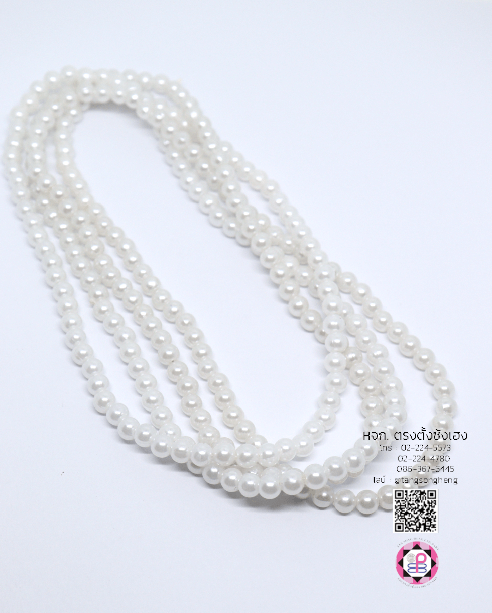 pearl necklace, pearl strand