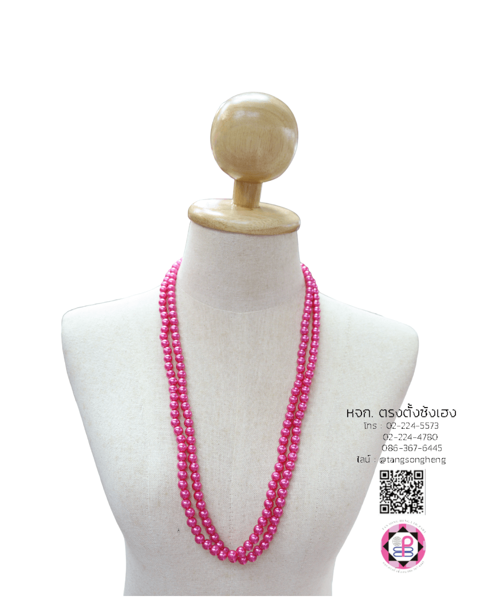 pearl necklace, pearl strand