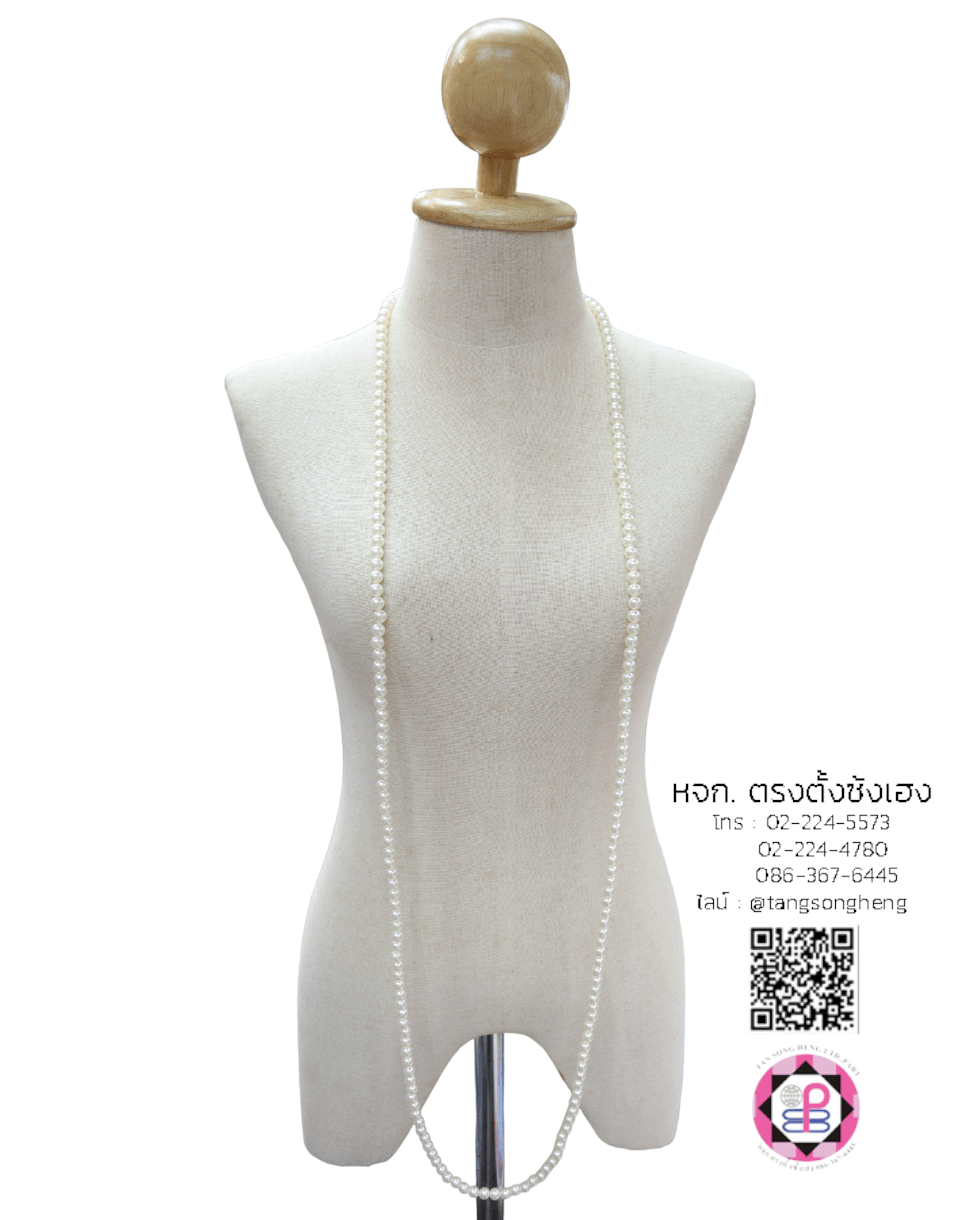 pearl necklace, pearl strand