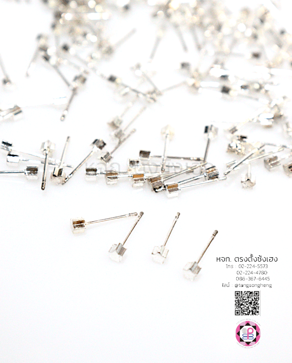 ear stud, stainless steel earring piercing stud, earring, ear stud, earring parts, diy supplies earring part