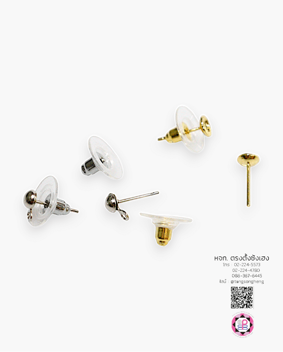 ear stud, stainless steel earring piercing stud, earring, ear stud, earring parts, diy supplies earring part