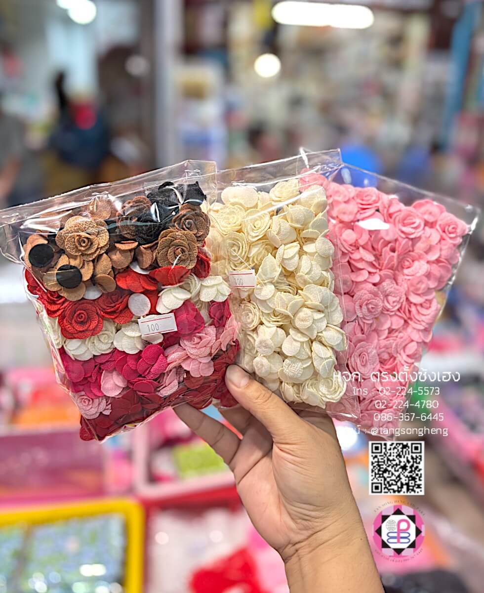 อะไหล่ผ้า, ดอกไม้ผ้า，ดอกไม้ประดิษฐ์, อุปกรณ์ทำเครื่องประดับ