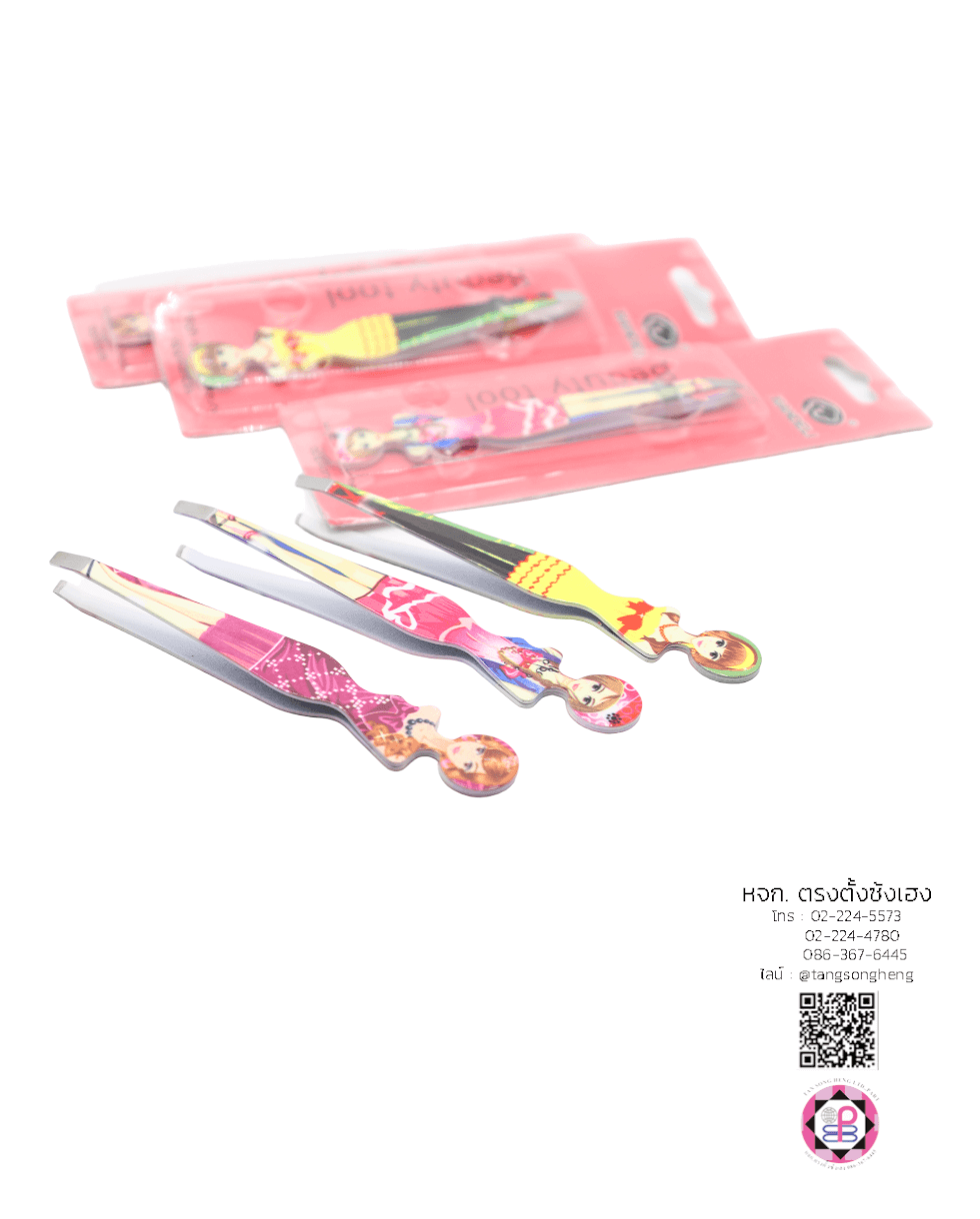 tweezer, hair remover tweezer, first aid kits, stainlees steel beauty product, eyebrow clip, beauty manicure, slant tweezer, stanted tweezer