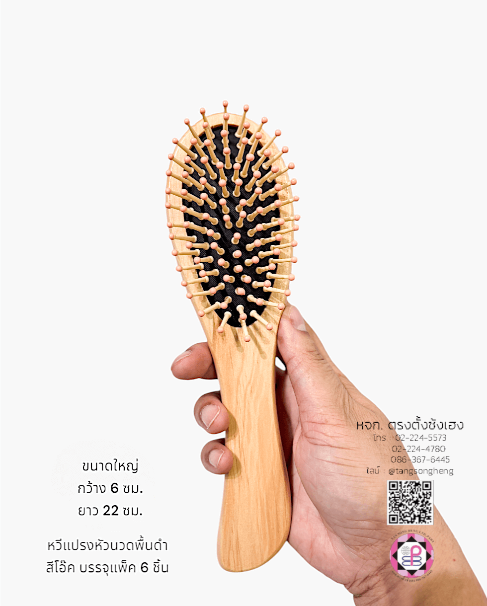 หวีแปรง, หวีแปรงหัวนวด, หวีแปรงไดร์, หวีซาลอน, หวีแปรงไม้, อุปกรณ์ทำผม