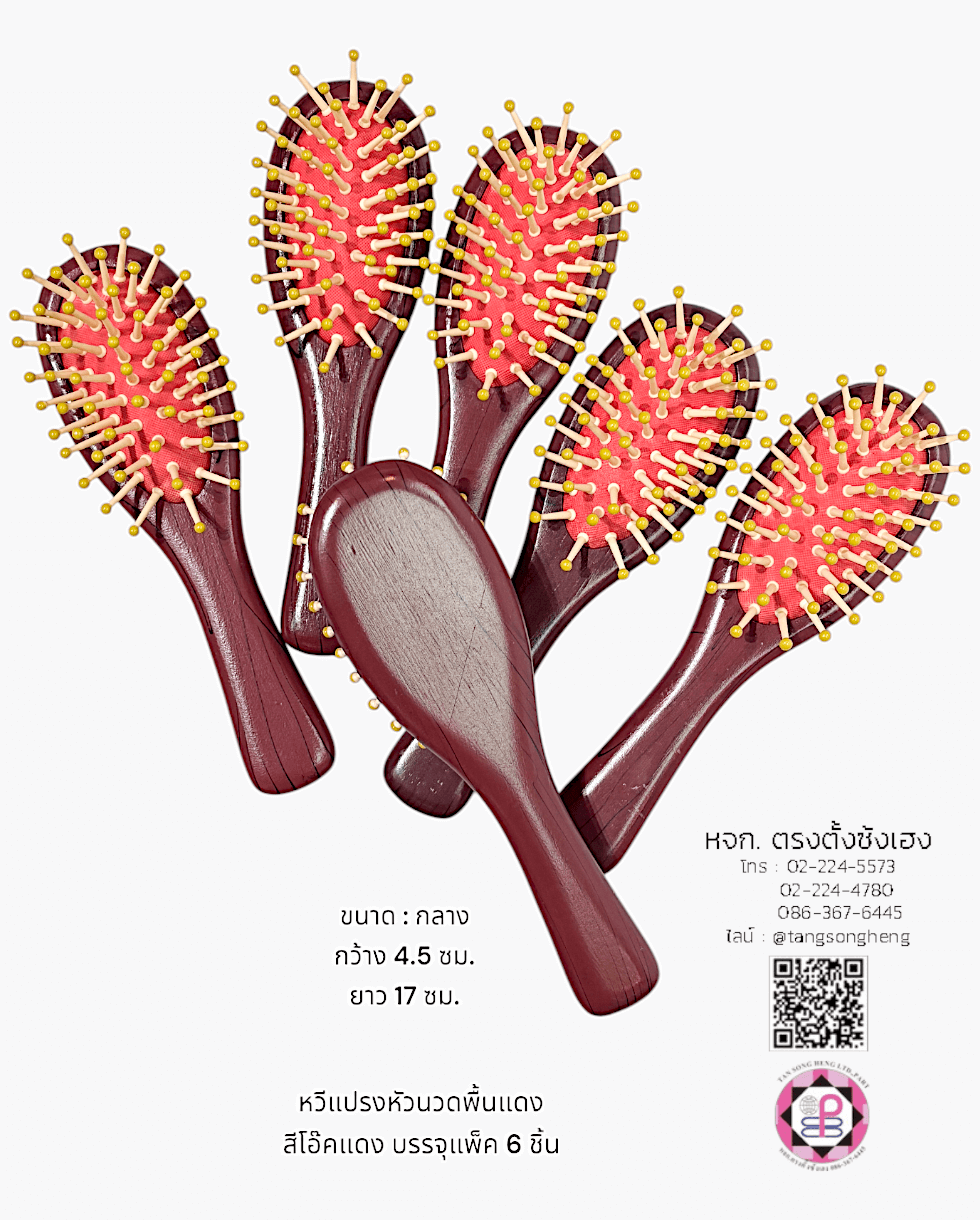 หวีแปรง, หวีแปรงหัวนวด, หวีแปรงไดร์, หวีซาลอน, หวีแปรงไม้, อุปกรณ์ทำผม