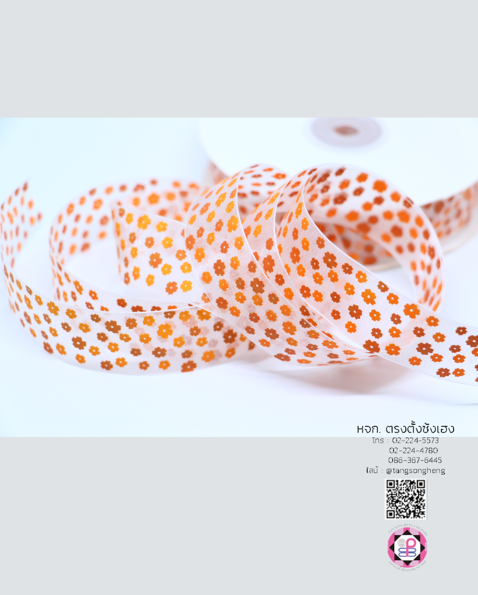 ริบบิ้นผ้าแก้ว, ริบบิ้นผ้าชีฟอง, ริบบิ้นผ้าเนื้อบาง, ริบบิ้นทำโบว์, ริบบิ้นผูกกล่องของขวัญ, ผูกช่อดอกไม้, ผูกกระเช้า, โบว์พยาบาล, โบว์นักเรียน, ริบบิ้นแต่งงาน