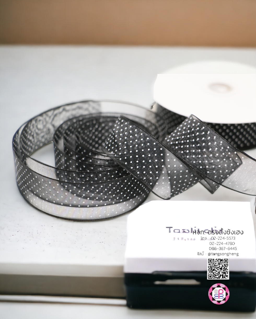 ริบบิ้นผ้าแก้ว, ริบบิ้นผ้าชีฟอง, ริบบิ้นผ้าเนื้อบาง, ริบบิ้นทำโบว์, ริบบิ้นผูกกล่องของขวัญ, ผูกช่อดอกไม้, ผูกกระเช้า, โบว์พยาบาล, โบว์นักเรียน, ริบบิ้นแต่งงาน