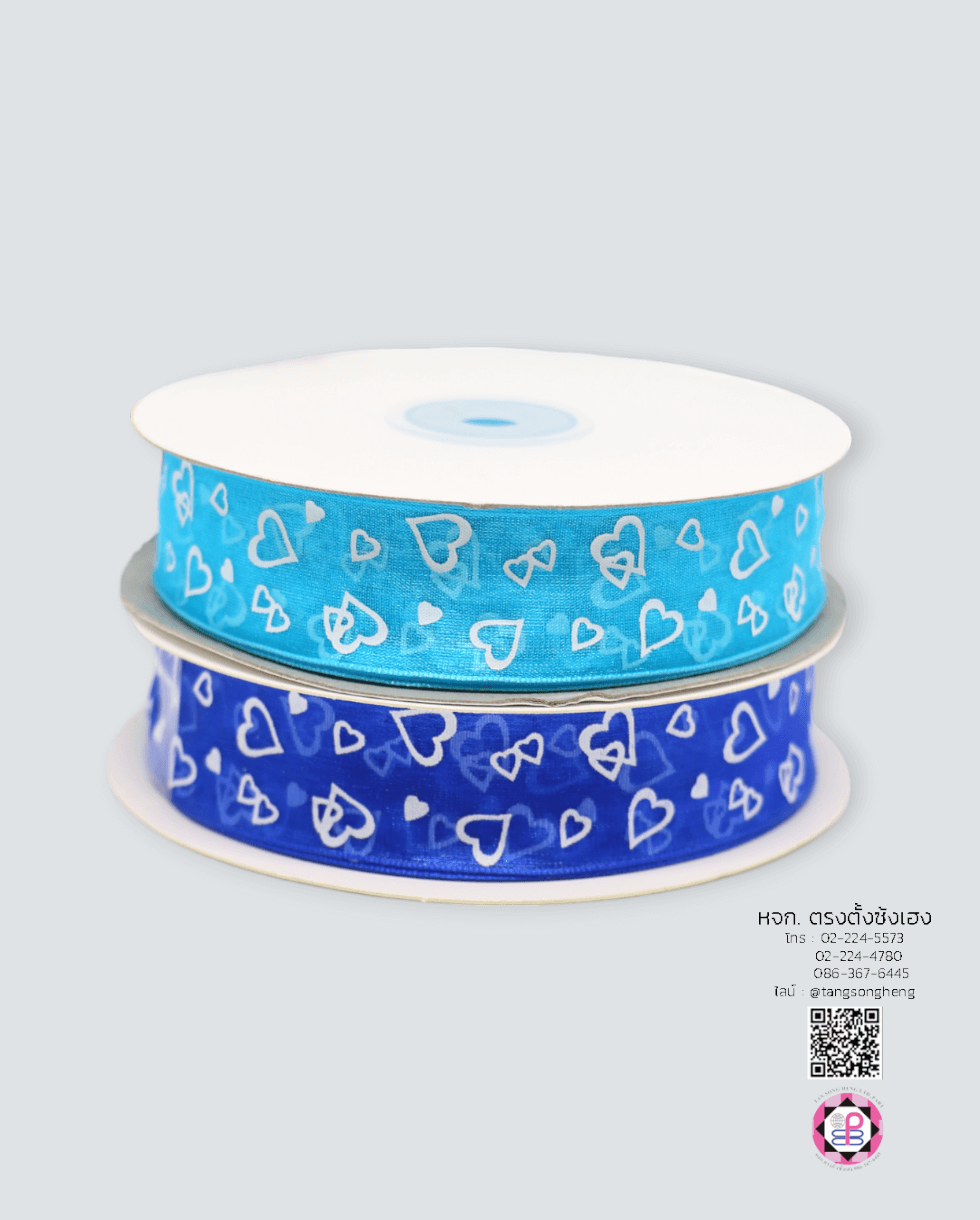 ริบบิ้นผ้าแก้ว, ริบบิ้นผ้าชีฟอง, ริบบิ้นผ้าเนื้อบาง, ริบบิ้นทำโบว์, ริบบิ้นผูกกล่องของขวัญ, ผูกช่อดอกไม้, ผูกกระเช้า, โบว์พยาบาล, โบว์นักเรียน, ริบบิ้นแต่งงาน