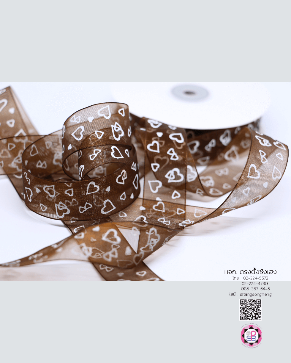 ริบบิ้นผ้าแก้ว, ริบบิ้นผ้าชีฟอง, ริบบิ้นผ้าเนื้อบาง, ริบบิ้นทำโบว์, ริบบิ้นผูกกล่องของขวัญ, ผูกช่อดอกไม้, ผูกกระเช้า, โบว์พยาบาล, โบว์นักเรียน, ริบบิ้นแต่งงาน