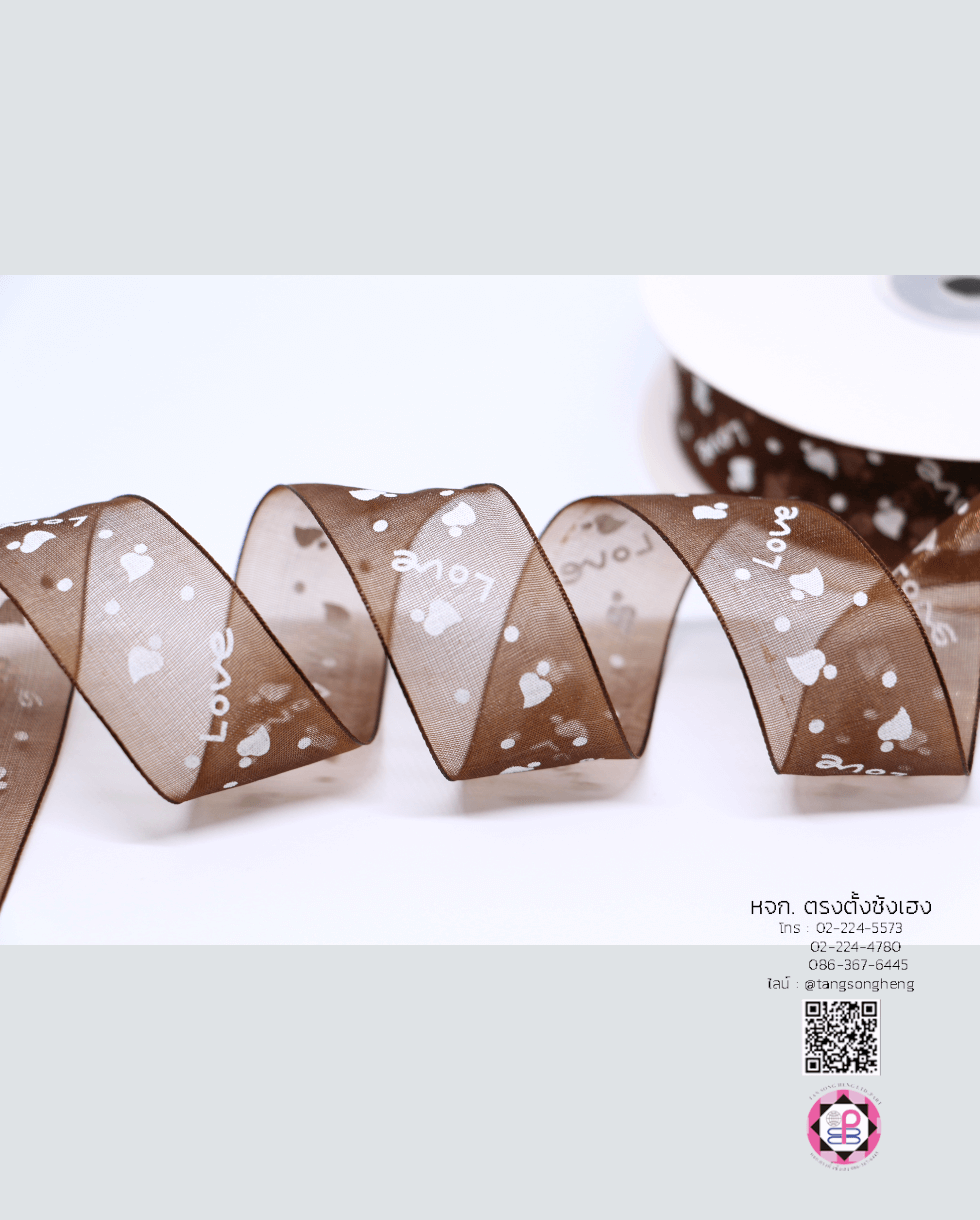 ริบบิ้นผ้าแก้ว, ริบบิ้นผ้าชีฟอง, ริบบิ้นผ้าเนื้อบาง, ริบบิ้นทำโบว์, ริบบิ้นผูกกล่องของขวัญ, ผูกช่อดอกไม้, ผูกกระเช้า, โบว์พยาบาล, โบว์นักเรียน, ริบบิ้นแต่งงาน