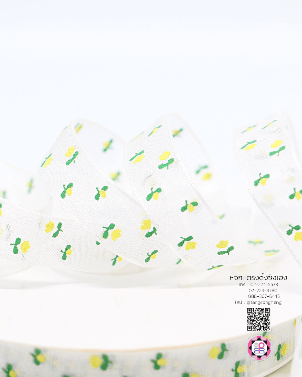 ริบบิ้นผ้าแก้ว, ริบบิ้นผ้าชีฟอง, ริบบิ้นผ้าเนื้อบาง, ริบบิ้นทำโบว์, ริบบิ้นผูกกล่องของขวัญ, ผูกช่อดอกไม้, ผูกกระเช้า, โบว์พยาบาล, โบว์นักเรียน, ริบบิ้นแต่งงาน