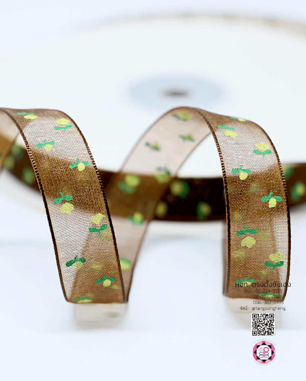 ริบบิ้นผ้าแก้ว, ริบบิ้นผ้าชีฟอง, ริบบิ้นผ้าเนื้อบาง, ริบบิ้นทำโบว์, ริบบิ้นผูกกล่องของขวัญ, ผูกช่อดอกไม้, ผูกกระเช้า, โบว์พยาบาล, โบว์นักเรียน, ริบบิ้นแต่งงาน