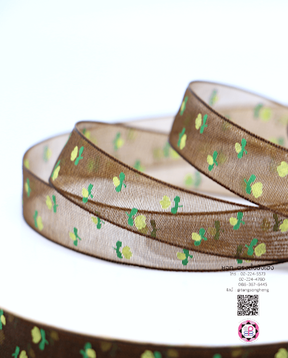 ริบบิ้นผ้าแก้ว, ริบบิ้นผ้าชีฟอง, ริบบิ้นผ้าเนื้อบาง, ริบบิ้นทำโบว์, ริบบิ้นผูกกล่องของขวัญ, ผูกช่อดอกไม้, ผูกกระเช้า, โบว์พยาบาล, โบว์นักเรียน, ริบบิ้นแต่งงาน