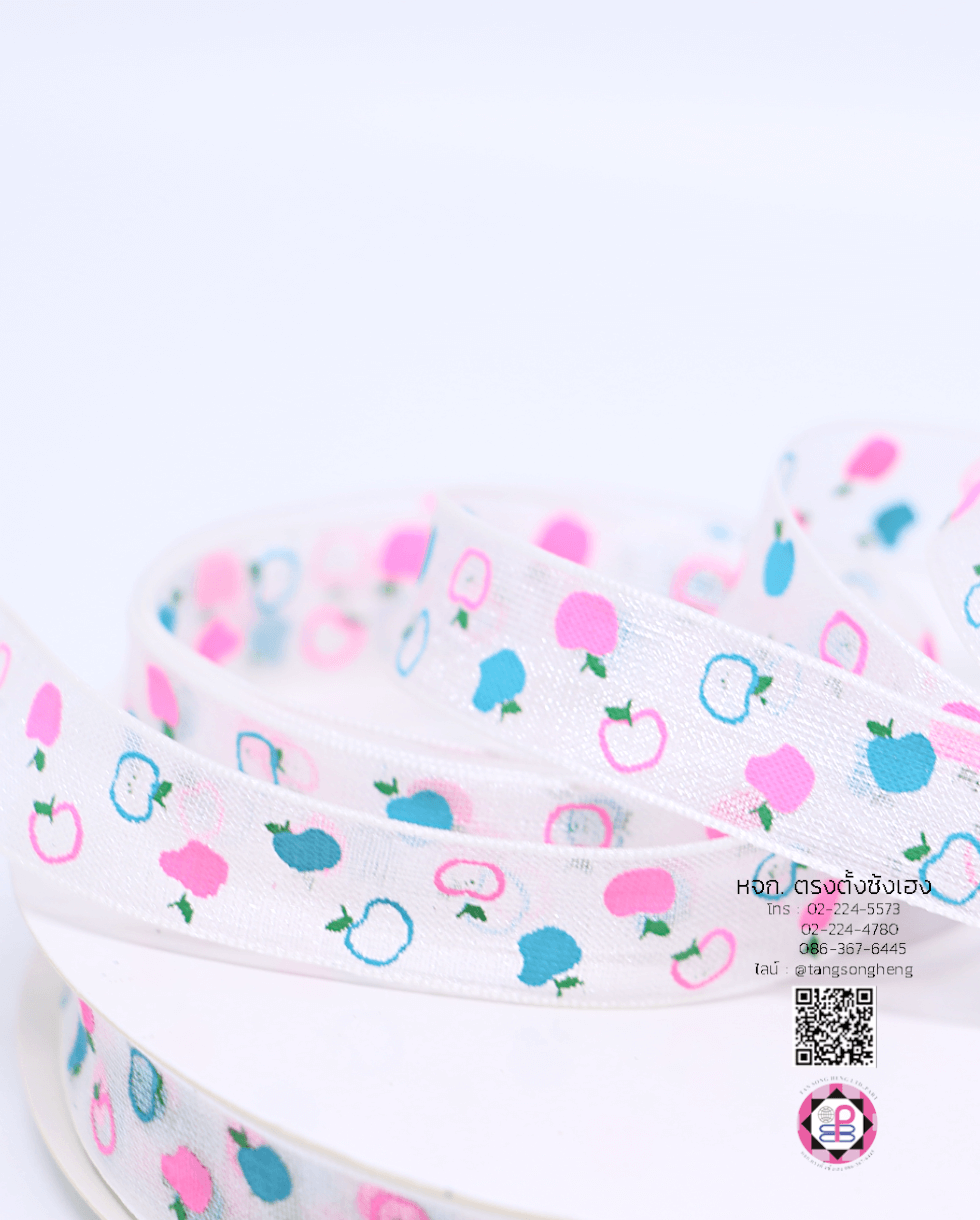 ริบบิ้นผ้าแก้ว, ริบบิ้นผ้าชีฟอง, ริบบิ้นผ้าเนื้อบาง, ริบบิ้นทำโบว์, ริบบิ้นผูกกล่องของขวัญ, ผูกช่อดอกไม้, ผูกกระเช้า, โบว์พยาบาล, โบว์นักเรียน, ริบบิ้นแต่งงาน