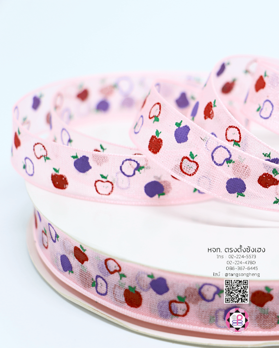 ริบบิ้นผ้าแก้ว, ริบบิ้นผ้าชีฟอง, ริบบิ้นผ้าเนื้อบาง, ริบบิ้นทำโบว์, ริบบิ้นผูกกล่องของขวัญ, ผูกช่อดอกไม้, ผูกกระเช้า, โบว์พยาบาล, โบว์นักเรียน, ริบบิ้นแต่งงาน