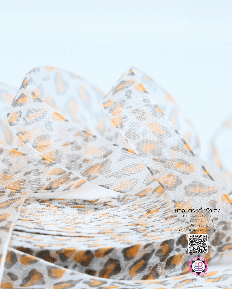 ริบบิ้นผ้าแก้ว, ริบบิ้นผ้าชีฟอง, ริบบิ้นผ้าเนื้อบาง, ริบบิ้นทำโบว์, ริบบิ้นผูกกล่องของขวัญ, ผูกช่อดอกไม้, ผูกกระเช้า, โบว์พยาบาล, โบว์นักเรียน, ริบบิ้นแต่งงาน