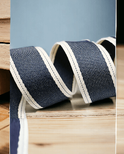 ริบบิ้นผ้ายีนส์